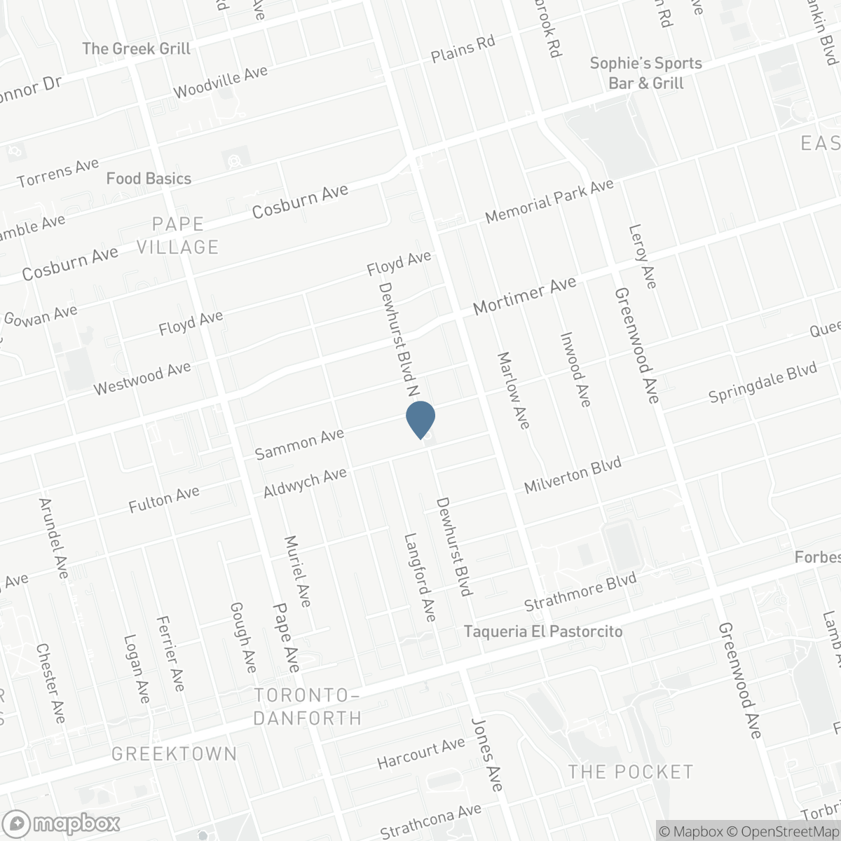 167 SAMMON AVENUE, Toronto, Ontario M4J 1Z1